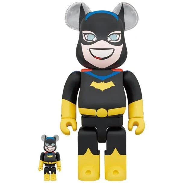 400% & 100% Bearbrick sæt - Batgirl (The New Batman Adventures)-Medicom Toy-Bearbrick