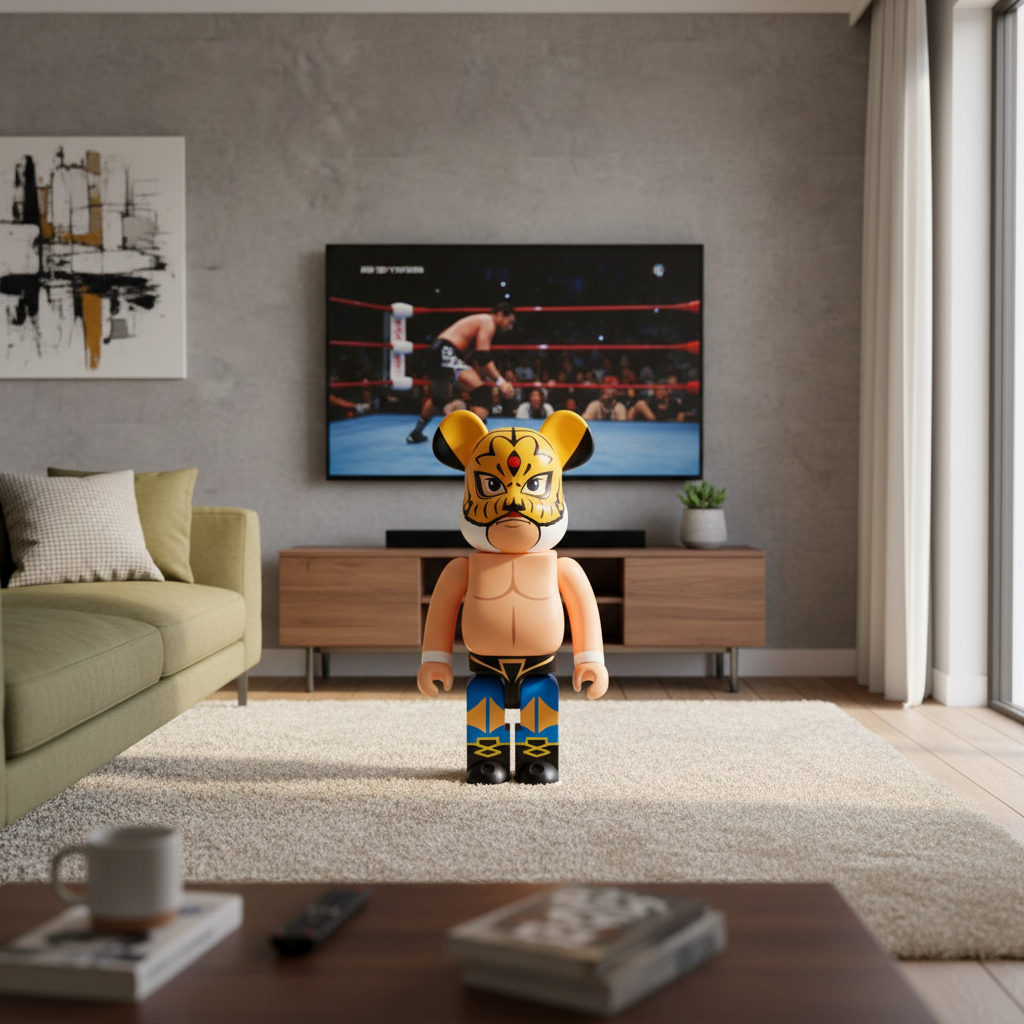 1000% Bearbrick - Tiger Mask (First Generation)