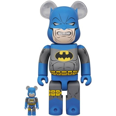 Set Bearbrick 400% & 100% - Batman (Il Ritorno del Cavaliere Oscuro)