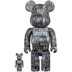 400% & 100% Bearbrick sæt - Strange Days (The Doors)-Medicom Toy-Bearbrick