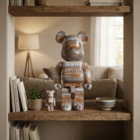 400% & 100% Bearbrick Set – Jupiter (NASA)