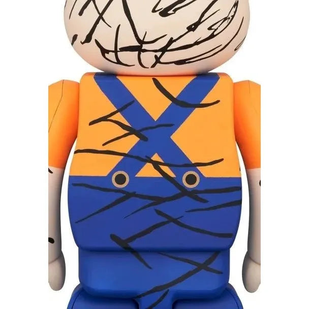 400% & 100% Bearbrick Sæt - Pigpen (Peanuts)-Medicom Toy-Bearbrick
