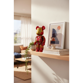 400% & 100% Bearbrick - Iron Man - Mark 43 (Infinity Saga)