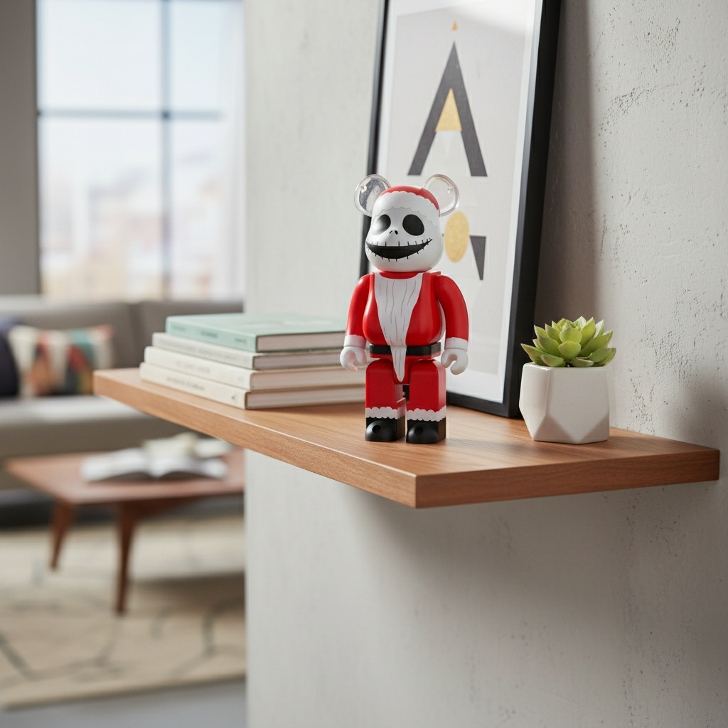 400% Bearbrick - Santa Jack (Nightmare Before Christmas)