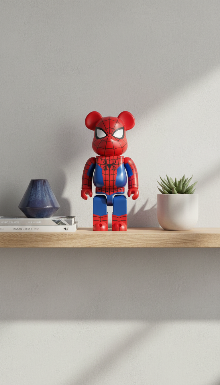 100% & 400% Bearbrick - Spider-Man (FINAL SUIT)