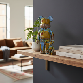 400% & 100% Bearbrick set – Van Gogh (The Bedroom)