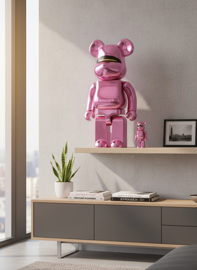 400% & 100% Bearbrick sæt – Hajime Sorayama x 2G