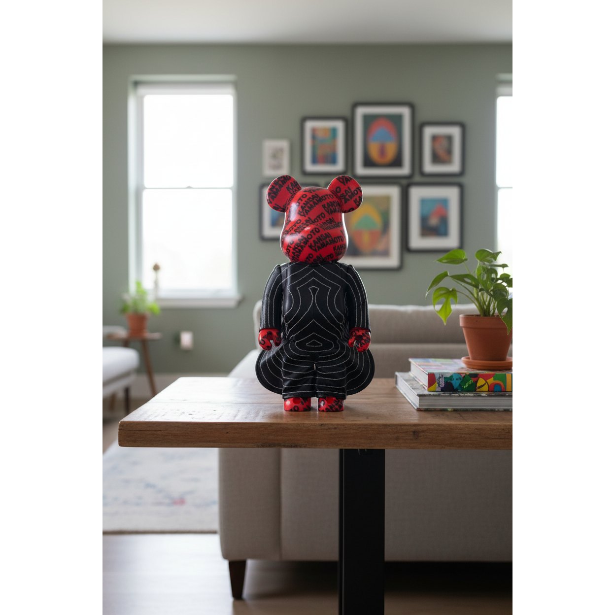 400% Bearbrick - Kansai Yamamoto (Tokyo Pop)