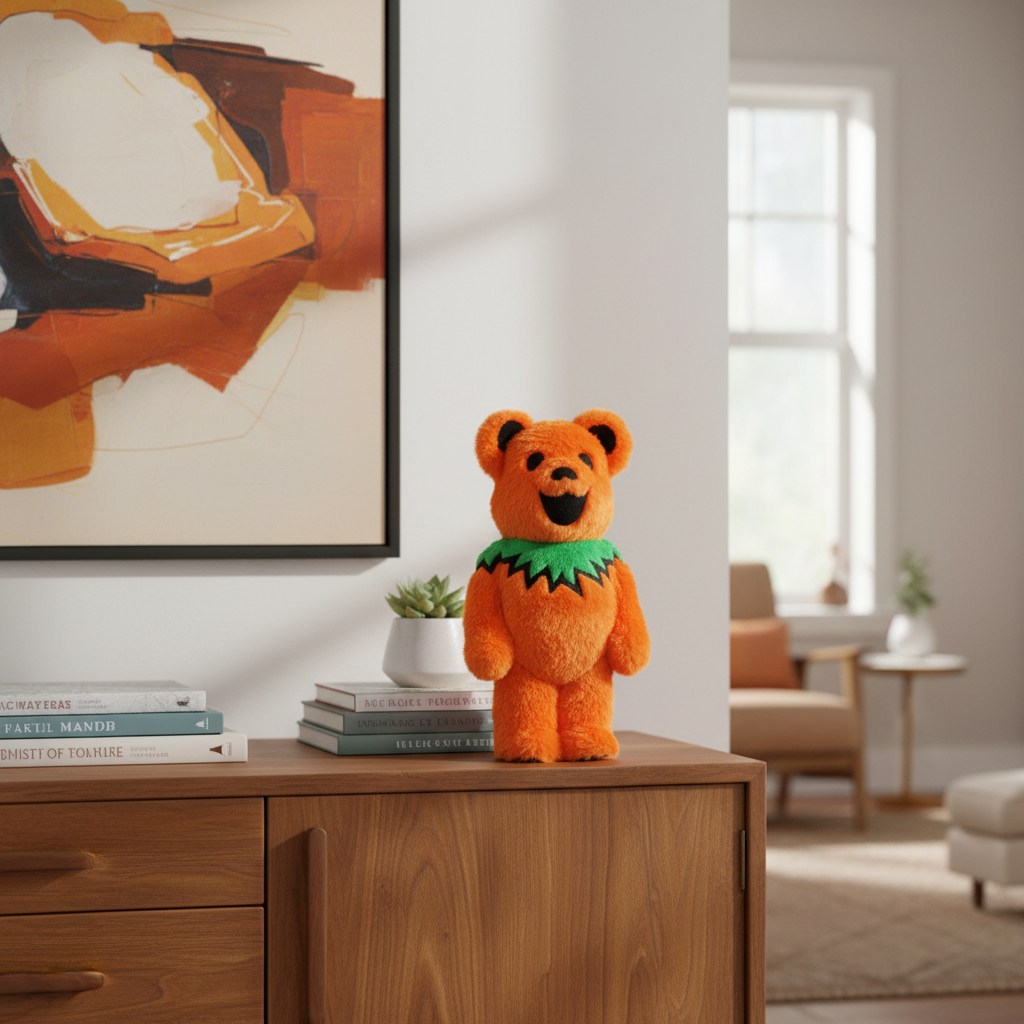 400% Bearbrick - Grateful Dead - Dancing Bears (Costume Ver. Orange)