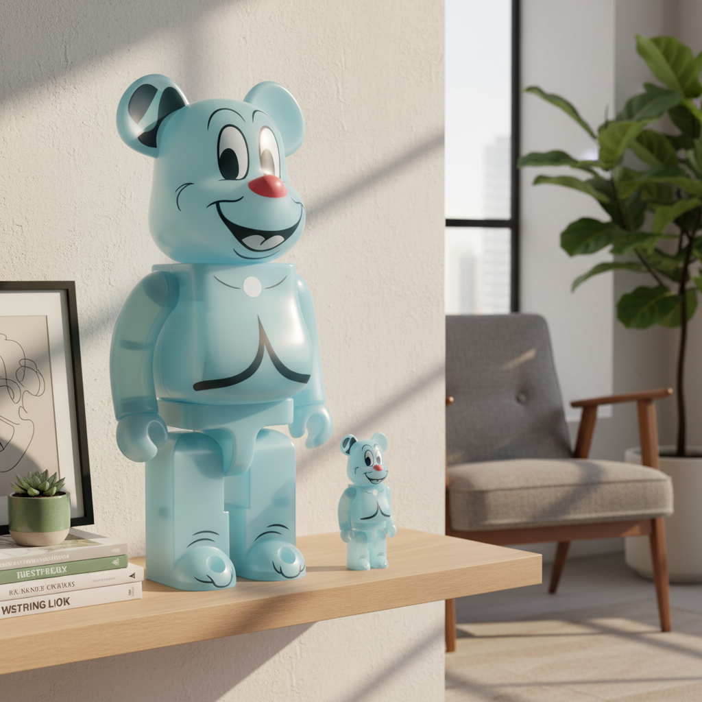 400% & 100% Bearbrick Sæt - Lonesome Ghosts (Disney)