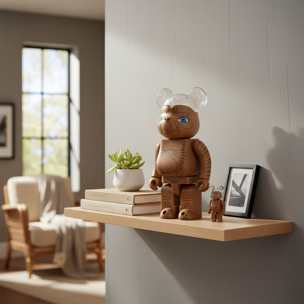 400% & 100% Bearbrick Sæt - E.T.