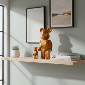 400% & 100% Bearbrick - Venus (NASA x Davinci+ Exploration)