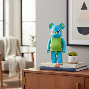 400% & 100% Bearbrick sæt - Bunny (Toy Story 4)
