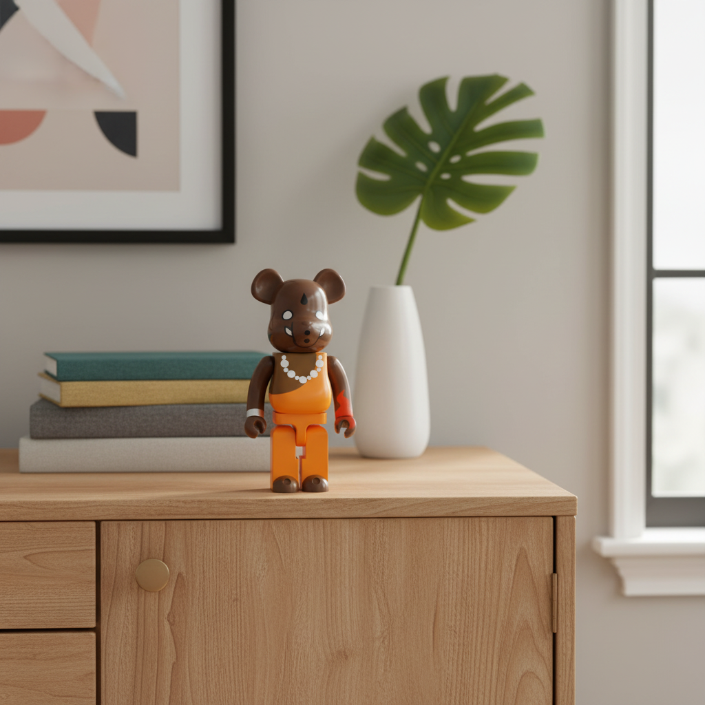 400% Bearbrick - Brahman Elephant (Brown)