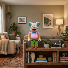 400% Bearbrick – Krusty the Clown (Simpsons)