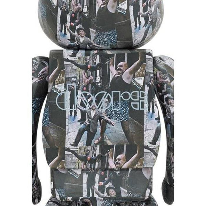 400% & 100% Bearbrick sæt - Strange Days (The Doors)-Medicom Toy-Bearbrick