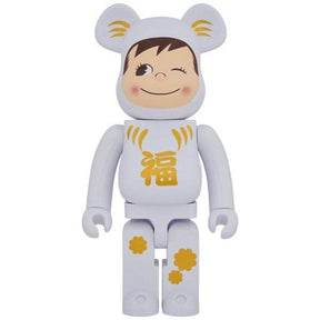 1000% Bearbrick - Daruma x Poko-chan (White // Harmony)