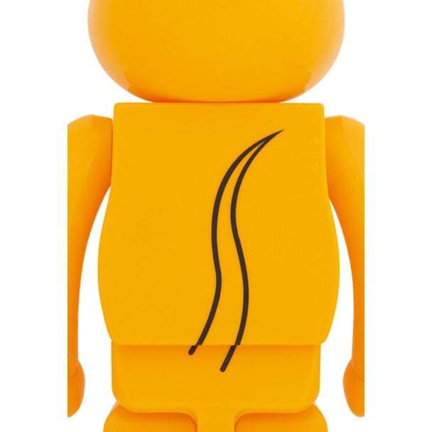 400% & 100% Bearbrick sæt - Jerry Classic Color (Tom & Jerry)-Medicom Toy-Bearbrick