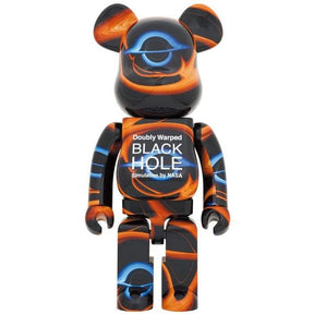 1000% Bearbrick - Doubly Warped Black Hole (NASA)