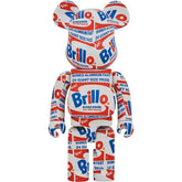 1000% Bearbrick - Andy Warhol (Brillo)-Medicom Toy-Bearbrick