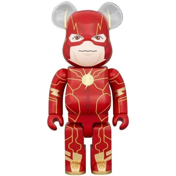 400% Bearbrick - The Flash (DC Comics)-Medicom Toy-Bearbrick