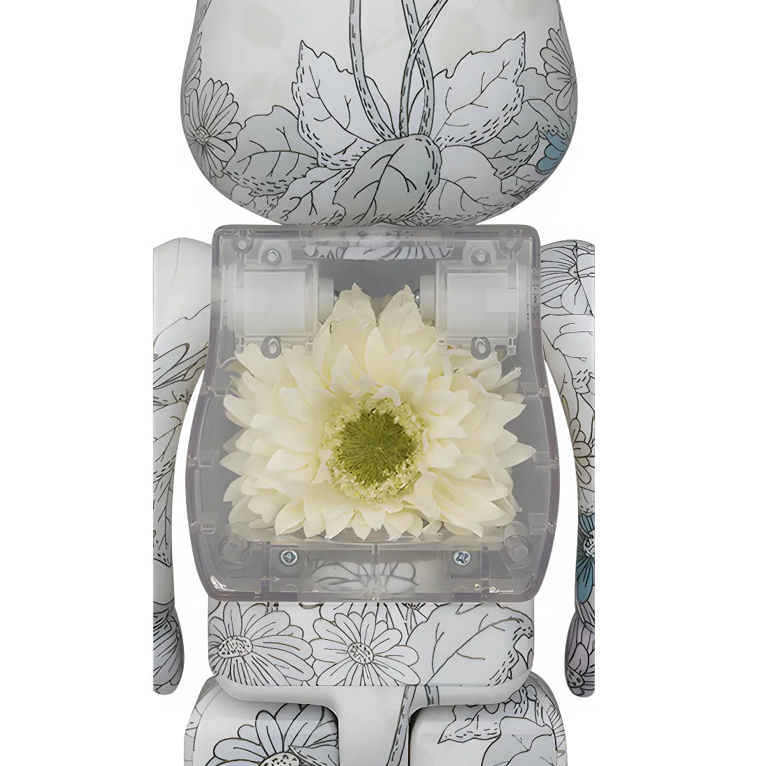 400% Bearbrick - Flora Gerbera (Mames)