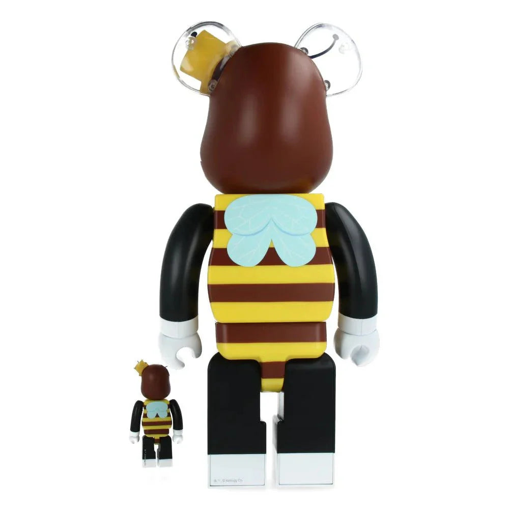 400% & 100% Bearbrick sæt – Kellogg's (Honey)