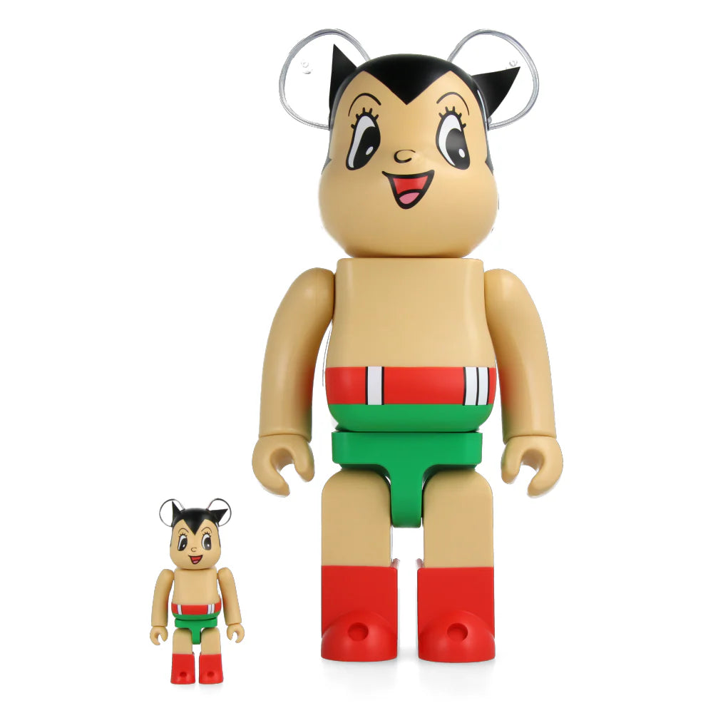 Set Bearbrick 100% & 400% - Astro Boy (First Color ver.)