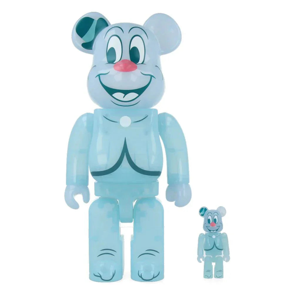 400% & 100% Bearbrick Sæt - Lonesome Ghosts (Disney)-Medicom Toy-Bearbrick