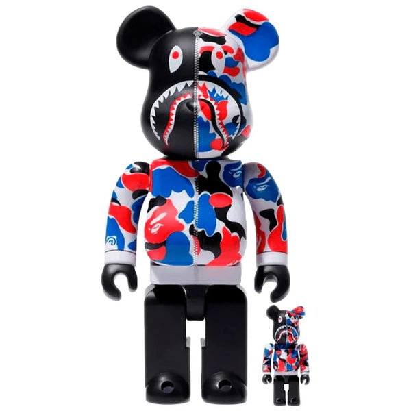 400% & 100% Bearbrick Set – Bape Store London- Shark-Medicom Toy-Bearbrick