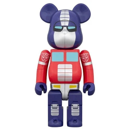 400% Bearbrick - Optimus Prime (Bearbrick X Transformers)-Medicom Toy-Bearbrick